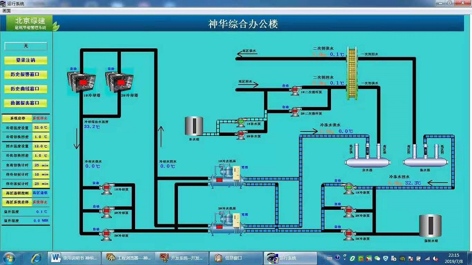 北京綠建完成神華集團辦公大樓控制系統